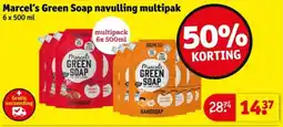 Kruidvat Marcel's Green Soap navulling multipak aanbieding