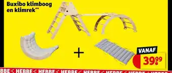 Kruidvat Buxibo klimboog en klimrek aanbieding