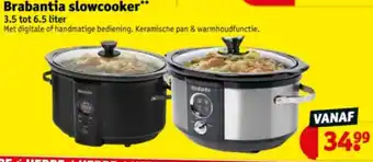 Kruidvat Brabantia slowcooker aanbieding