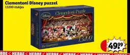 Kruidvat Clementoni Disney puzzel aanbieding