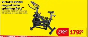 Kruidvat VirtuFit RS100 magnetische spinningsfiets aanbieding