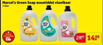 Kruidvat Marcel's Green Soap wasmiddel vloeibaar aanbieding