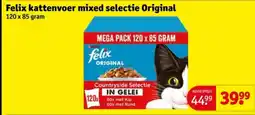 Kruidvat Felix kattenvoer mixed selectie Original aanbieding
