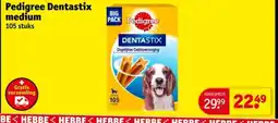 Kruidvat Pedigree Dentastix medium aanbieding
