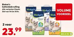 Pets Place Biokat's kattenbakvulling aanbieding