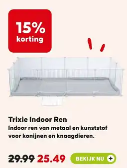 Pets Place Trixie Indoor Ren aanbieding