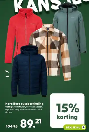Pets Place Nord Berg outdoorkleding aanbieding