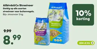 Pets Place Allbirds&Co Strooivoer aanbieding