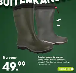 Pets Place Dunlop gevoerde laarzen aanbieding