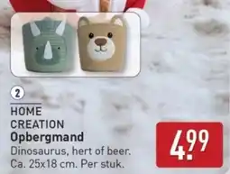 ALDI Home Creation Opbergmand aanbieding