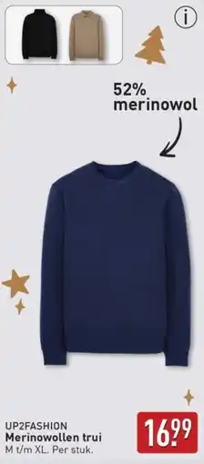 ALDI Up2fashion Merinowollen Trui aanbieding
