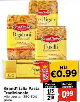 Vomar Voordeelmarkt Grand'Italia Pasta Tradizionale aanbieding