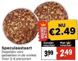 Vomar Voordeelmarkt Speculaastaart aanbieding