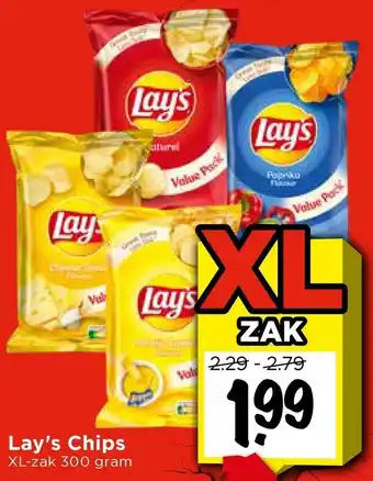 Vomar Voordeelmarkt Lay's Chips aanbieding