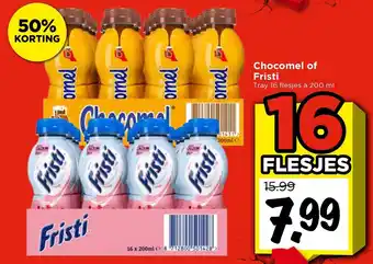 Vomar Voordeelmarkt Chocomel of Fristi aanbieding