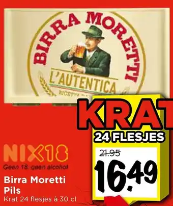 Vomar Voordeelmarkt Birra Moretti Pils aanbieding