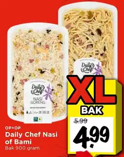 Vomar Voordeelmarkt Daily Chef Nasi of Bami aanbieding