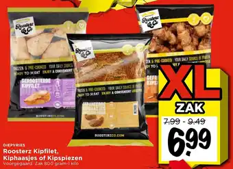 Vomar Voordeelmarkt Roosterz Kipfilet, Kiphaasjes of Kipspiezen aanbieding