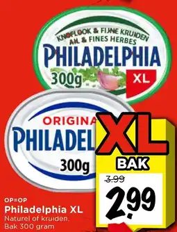 Vomar Voordeelmarkt Philadelphia XL aanbieding