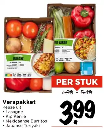 Vomar Voordeelmarkt Verspakket aanbieding