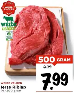 Vomar Voordeelmarkt lerse Riblap aanbieding