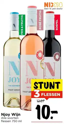 Vomar Voordeelmarkt Njoy Wijn aanbieding