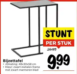 Vomar Voordeelmarkt Bijzettafel aanbieding