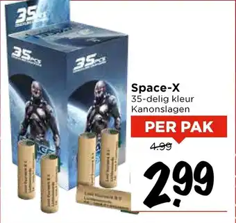 Vomar Voordeelmarkt Space-X aanbieding