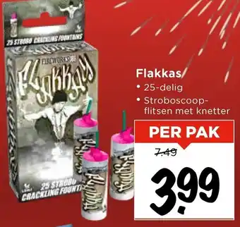Vomar Voordeelmarkt Flakkas aanbieding