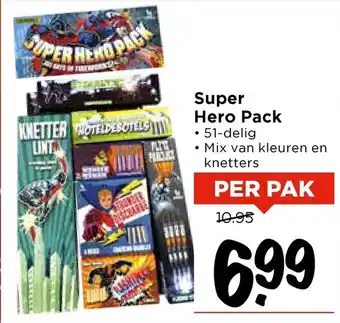 Vomar Voordeelmarkt Super Hero Pack aanbieding
