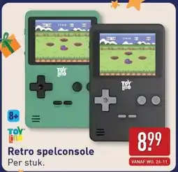 ALDI Retro spelconsole aanbieding