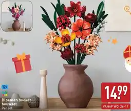 ALDI Bloemen boeket bouwset aanbieding