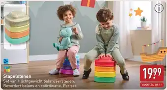 ALDI Stapelstenen aanbieding