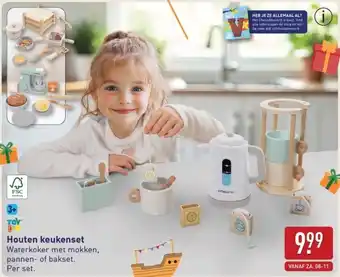 ALDI Houten keukenset aanbieding