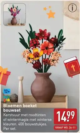 ALDI Bloemen boeket bouwset aanbieding
