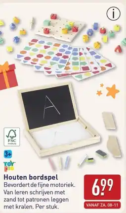 ALDI Houten bordspel aanbieding