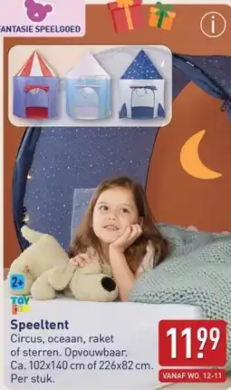 ALDI Speeltent aanbieding