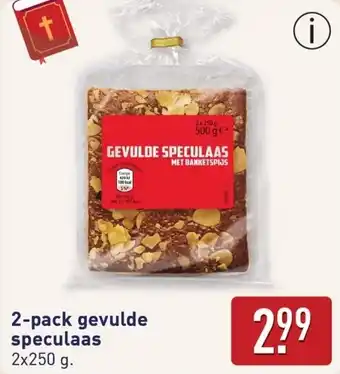 ALDI Gevulde speculaas aanbieding