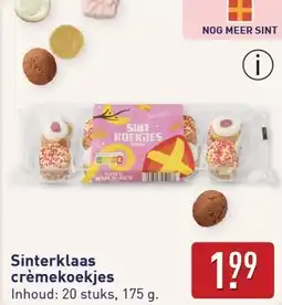 ALDI Sinterklaas crèmekoekjes aanbieding