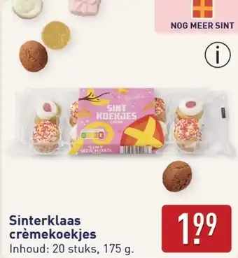 ALDI Sinterklaas crèmekoekjes aanbieding