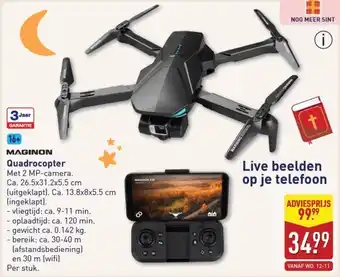 ALDI Maginon Quadrocopter aanbieding