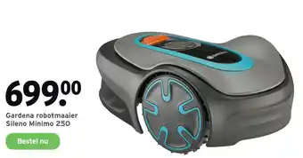 GAMMA Gardena robotmaaier Sileno Minimo 250 aanbieding