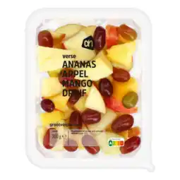 Albert Heijn AH Verse ananas, appel grootverpakking aanbieding