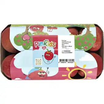 Albert Heijn Pink Lady Pinkids schaal aanbieding