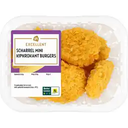Albert Heijn AH Excellent Mini scharrel kipkrokant burgers aanbieding