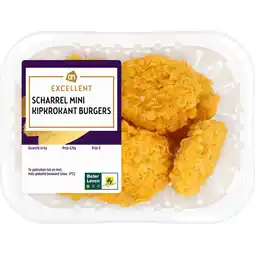 Albert Heijn AH Excellent Mini scharrel kipkrokant burgers aanbieding