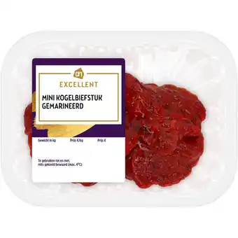 Albert Heijn AH Excellent Mini kogelbiefstuk gemarineerd aanbieding