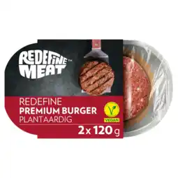 Albert Heijn Redefine Meat Premium burgers aanbieding