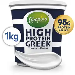 Albert Heijn Campina High protein Greek yoghurt 5% fat aanbieding