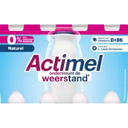Albert Heijn Actimel Drinkyoghurt naturel 0% aanbieding